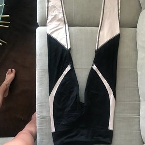 Alo pant with mesh detail